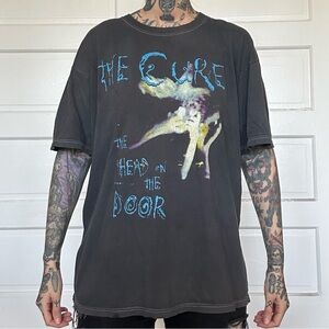 Vintage The Cure Head on the Door Shirt